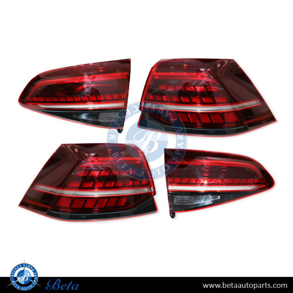 Tail lamp upgrade to full LED look for Volkswagen Golf 7.5 2017-2019 models, Part Number 5G0945095Q / 5G0945096Q Tail lamp upgrade to full LED look for Volkswagen Golf 7.5 2017-2019 models, Part Number 5G0945095Q / 5G0945096Q
